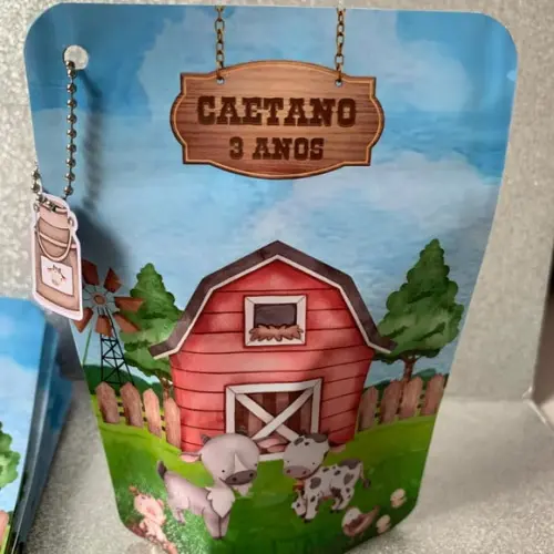 Saquinho Zip Lock Fazendinha