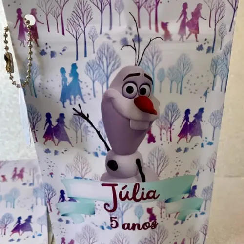 Saquinho Zip Lock Frozen