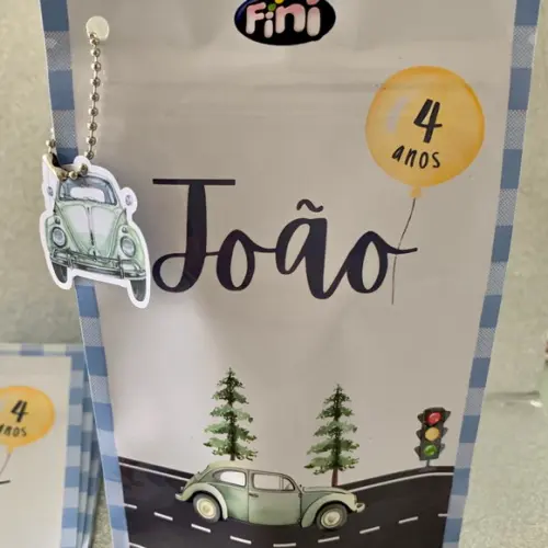 Saquinho Zip Lock Fusca