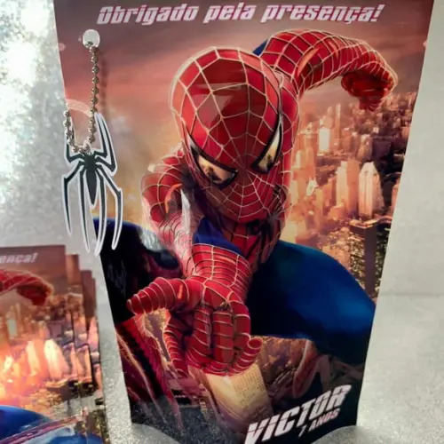 Saquinho Zip Lock Homem Aranha