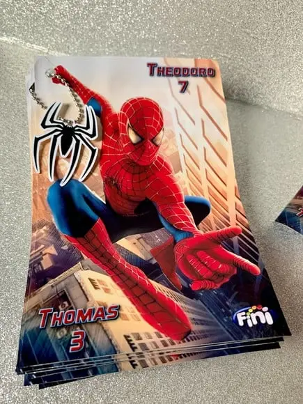 Saquinho Zip Lock Homem Aranha