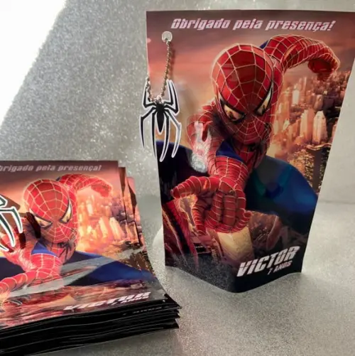 Saquinho Zip Lock Homem Aranha