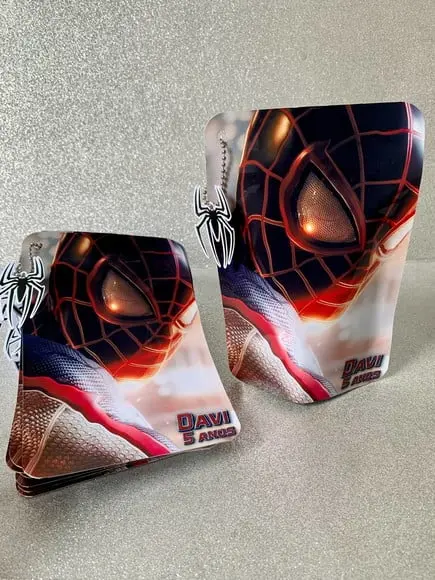 Saquinho Zip Lock Homem Aranha