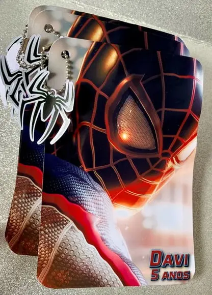 Saquinho Zip Lock Homem Aranha