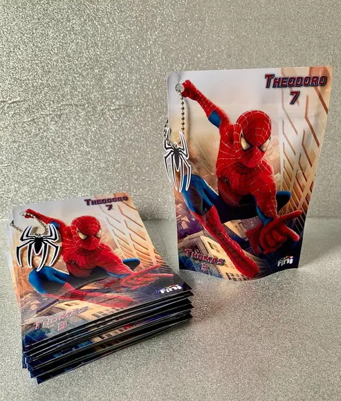 Saquinho Zip Lock Homem Aranha