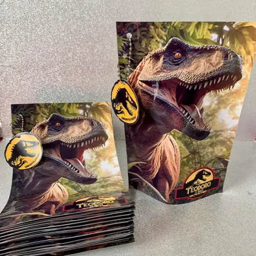 Saquinho Zip Lock Jurassic Park