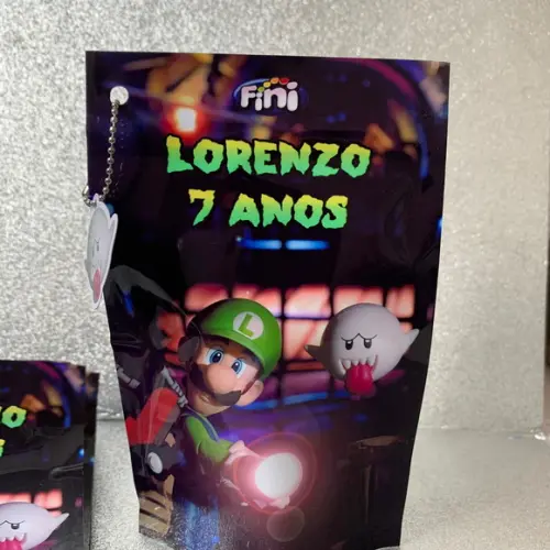 Saquinho Zip Lock Luigi