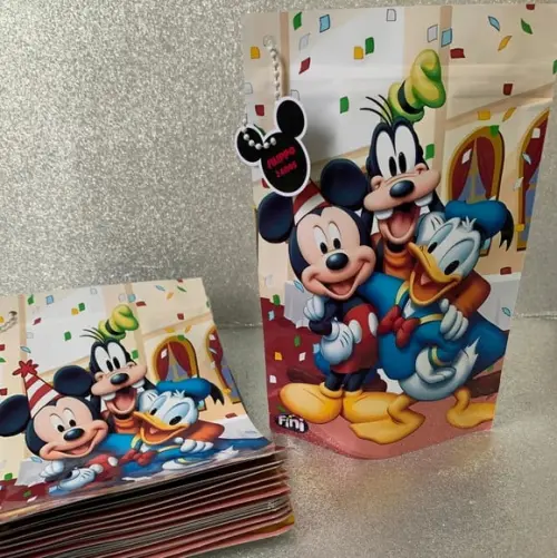 Saquinho Zip Lock Mickey
