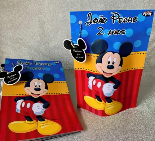 Saquinho Zip Lock Mickey 1
