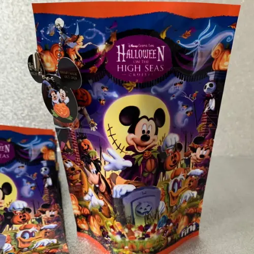 Saquinho Zip Lock Mickey Halloween