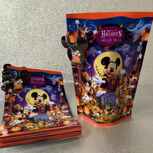 Saquinho Zip Lock Mickey Halloween