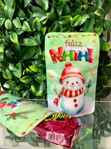 Saquinho Zip Lock Natal