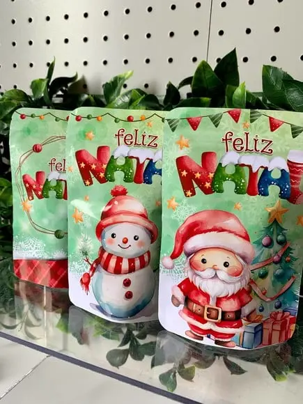 Saquinho Zip Lock Natal