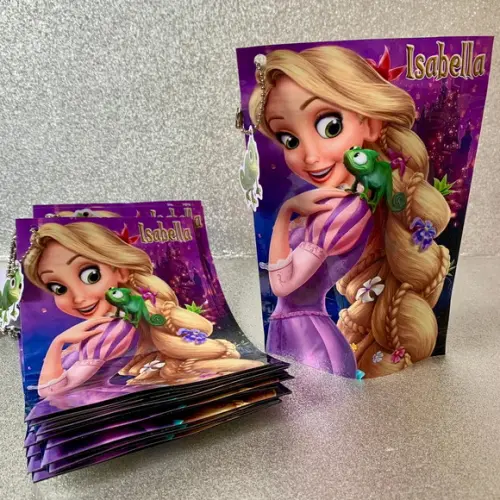 Saquinho Zip Lock Rapunzel