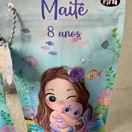Saquinho Zip Lock Sereia