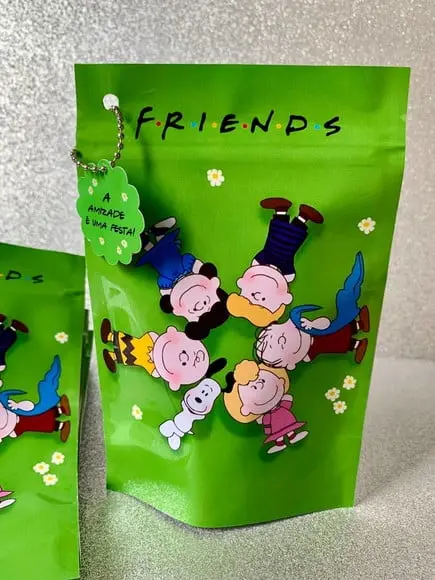 Saquinho Zip Lock Snoopy
