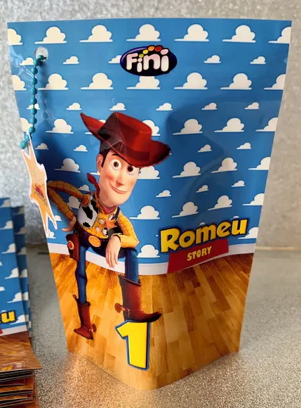 Saquinho Zip Lock Toystory
