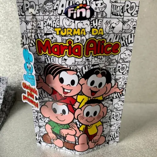 Saquinho Zip Lock Turma da Mônica