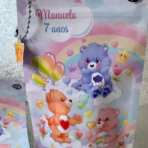 Saquinho Zip Lock Ursinhos Carinhosos