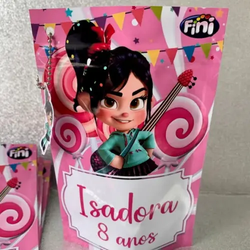Saquinho Zip Lock Vanellope