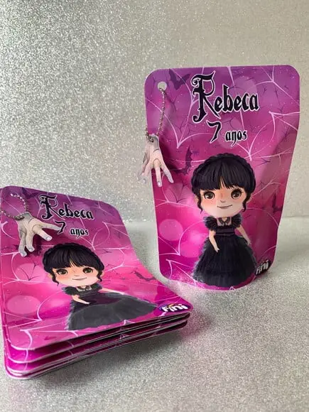 Saquinho Zip Lock Wandinha