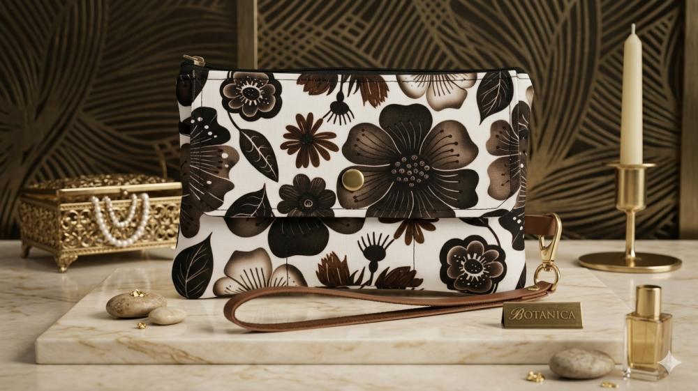 Carteira Feminina Linda e Prática Porta Celular com Zíper – P
