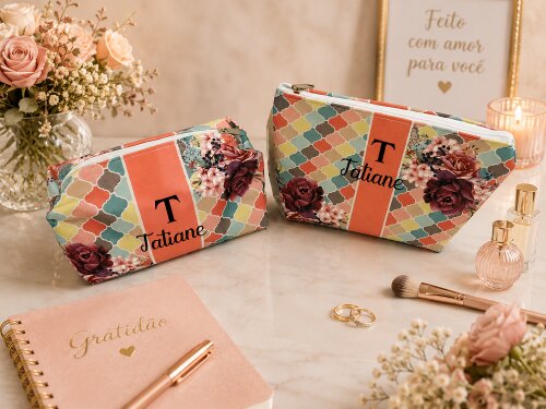 Kit Necessaires Personalizadas com Nome