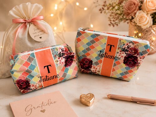 Kit Necessaires Personalizadas com Nome