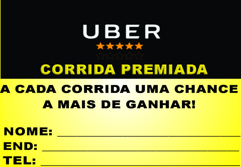 5000 Cupons de Sorteio Personalizados 7x5 cm Colorido