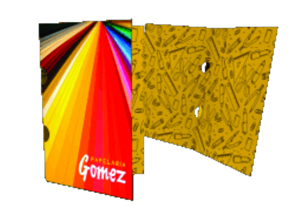 250 Pasta C/ Orelha Couchê 250g UV TOTAL FRENTE 31x45 Cm