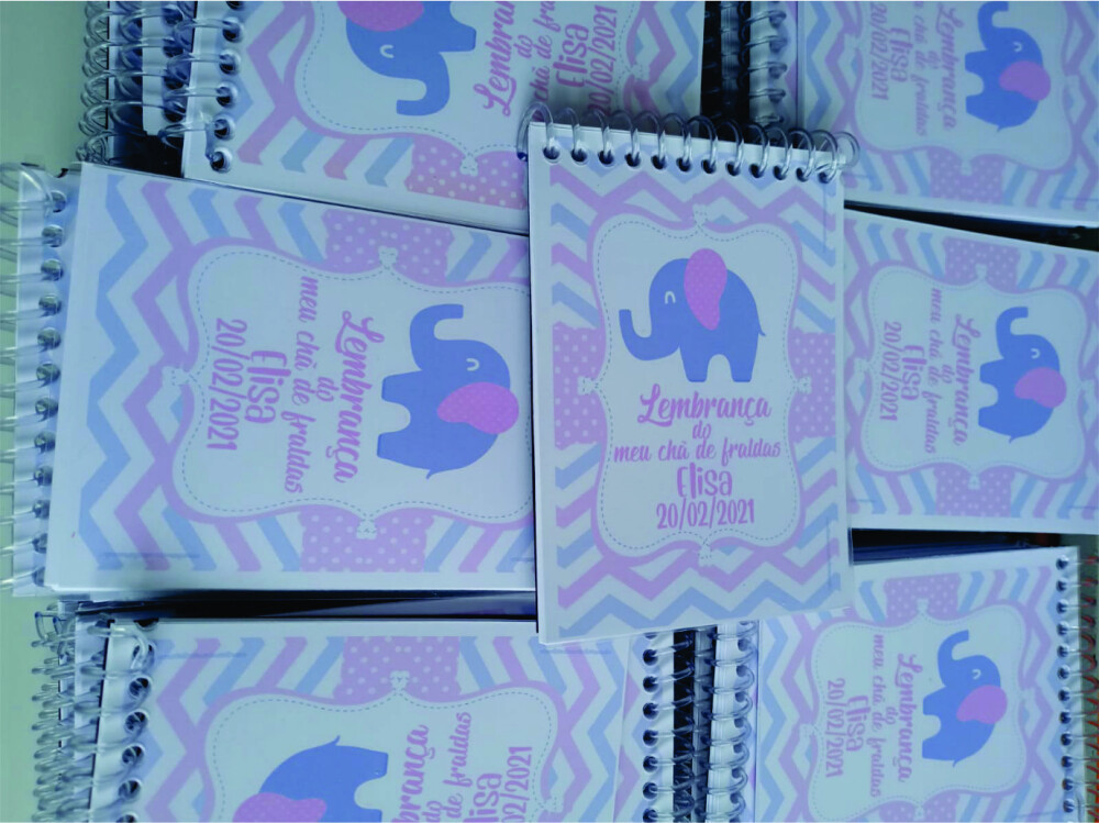 30 Bloquinhos Personalizados - Bloco de Anotações