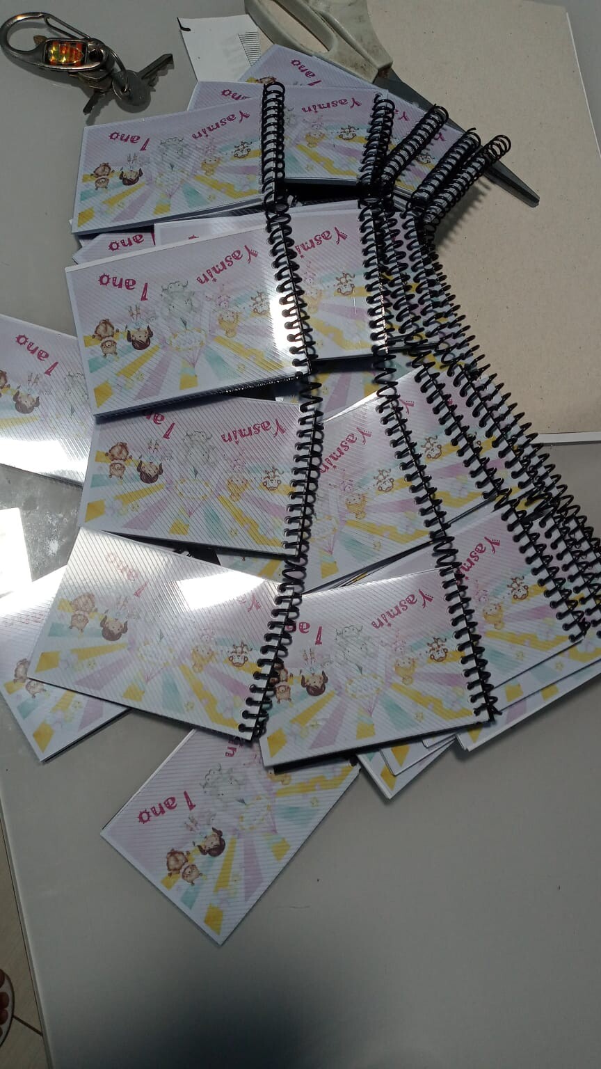 100 Bloquinhos Personalizados - Bloco de Anotações