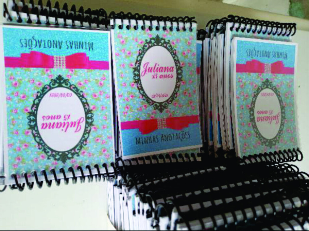200 Bloquinhos Personalizados - Bloco de Anotações