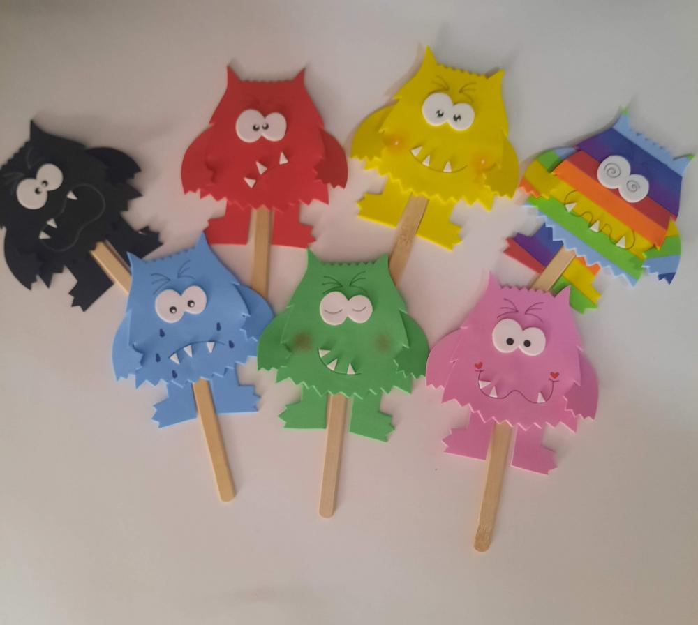 Palitoche Monstrinhos das cores