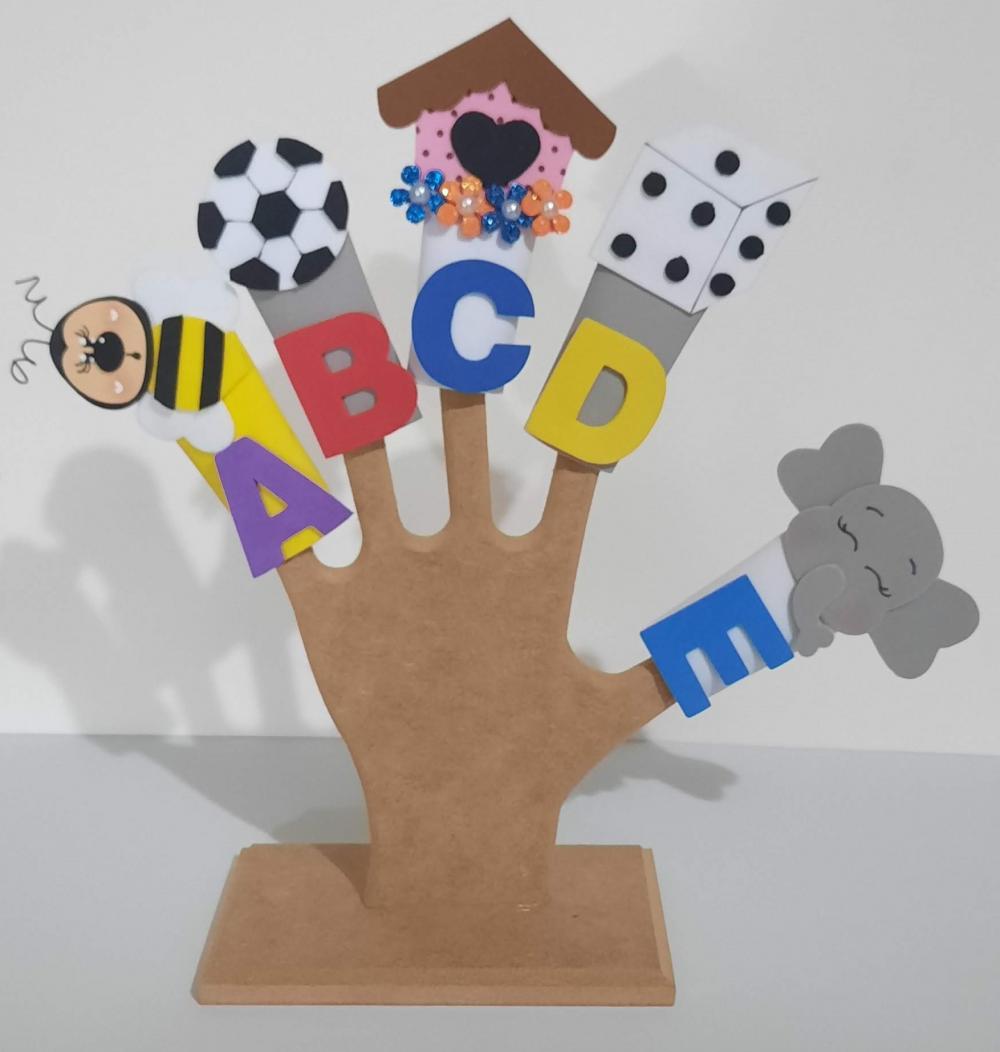 Dedoche Alfabeto Divertido Ilustrado