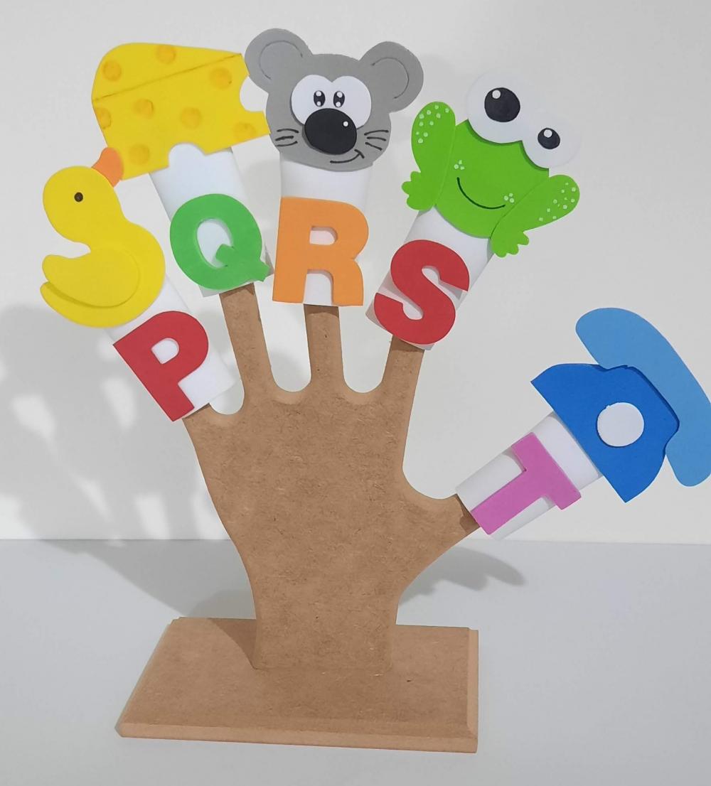 Dedoche Alfabeto Divertido Ilustrado