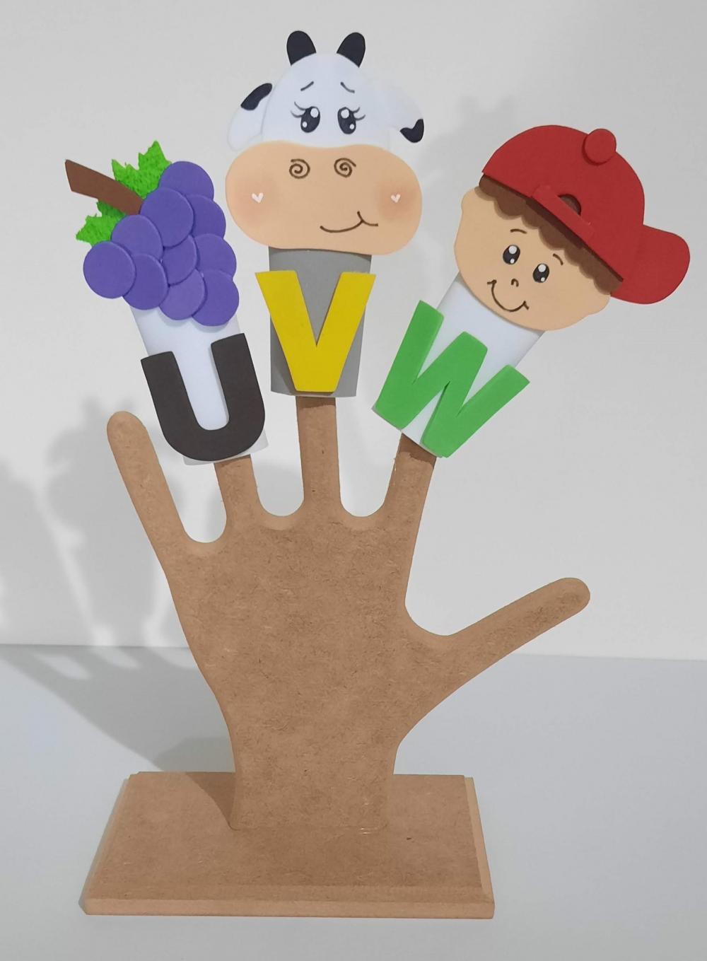 Dedoche Alfabeto Divertido Ilustrado