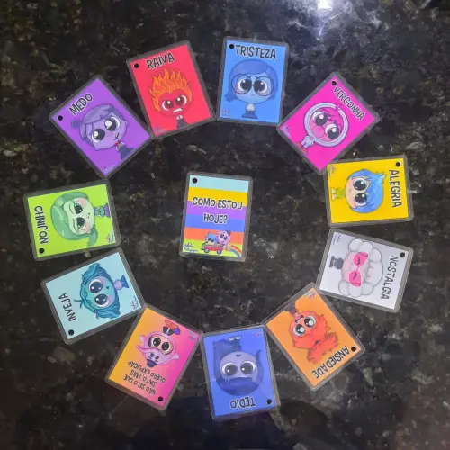 Chaveiro personalizado Divertidamente - emoções