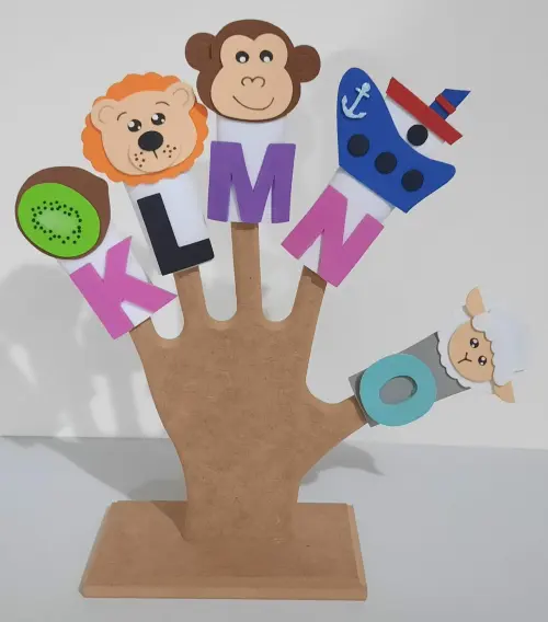 Dedoche Alfabeto Divertido Ilustrado