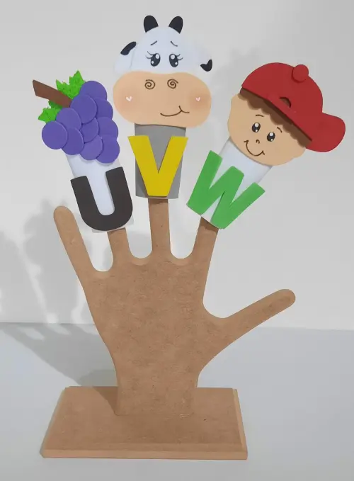 Dedoche Alfabeto Divertido Ilustrado