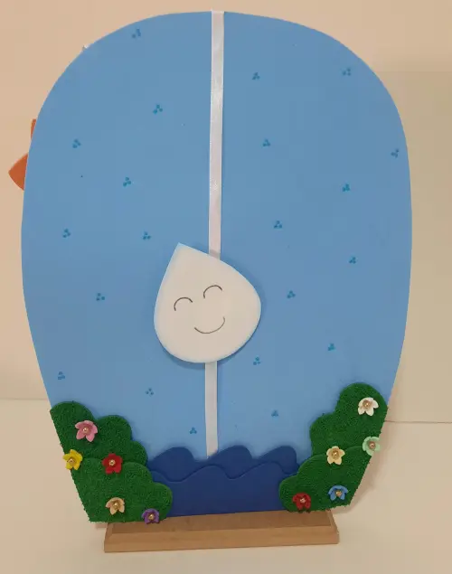 Luva de história O Ciclo da água