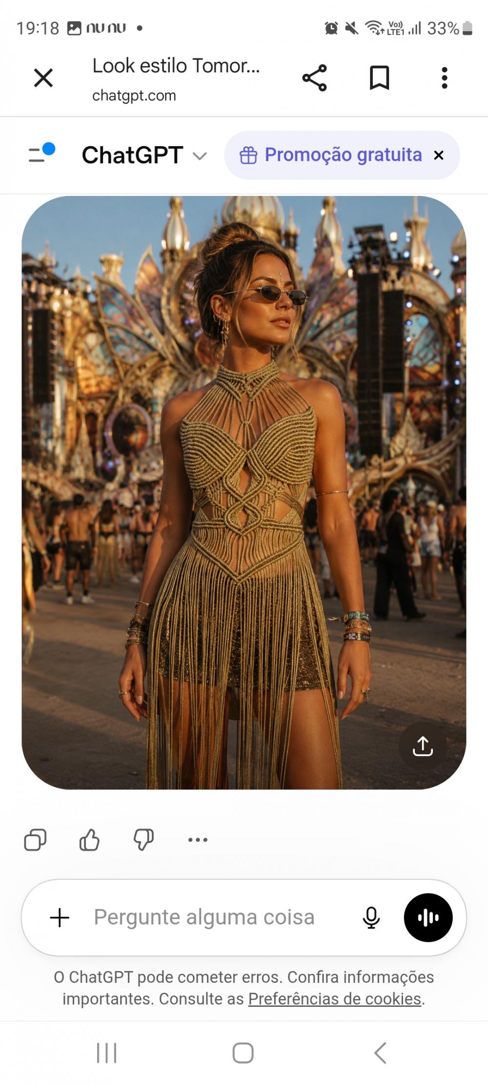 Vestido macrame