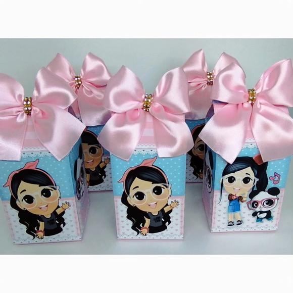 30 Personalizados + 12 Brindes para Festa Panda Luluca