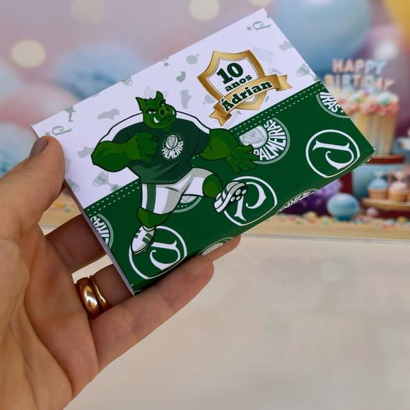 40 Caixas Pirâmide/saquinho e Porta Kitkat do Palmeira