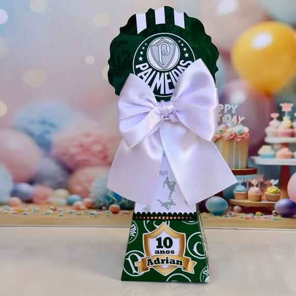 40 Caixas Pirâmide/saquinho e Porta Kitkat do Palmeira