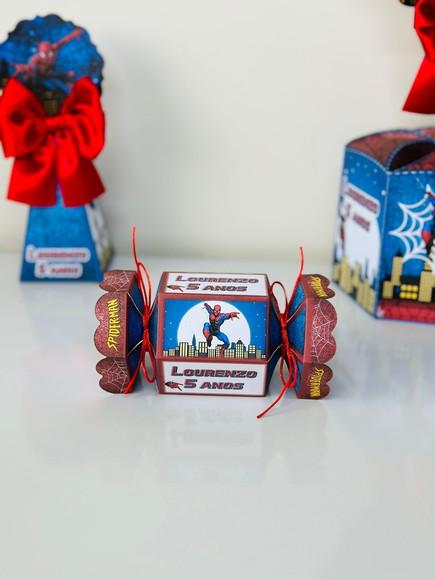 Caixa Bala do Homem Aranha
