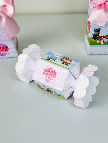 Caixa Bala Patrulha Canina Rosa