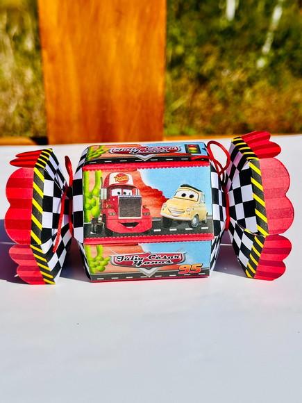 Caixa Bala Relâmpago Mcqueen-carros