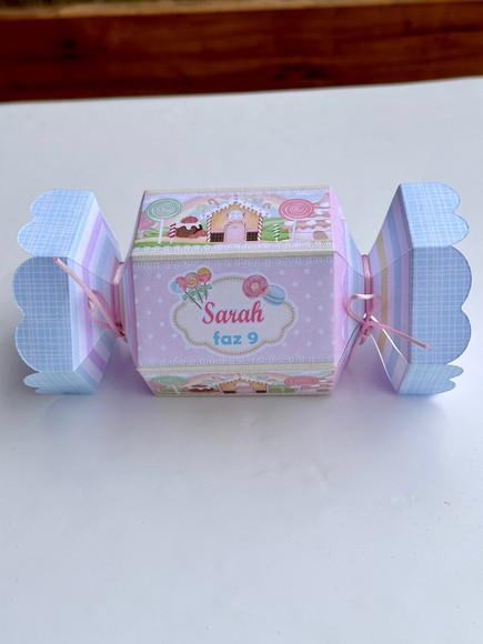 Caixa Bala Tema Doces /confeitaria