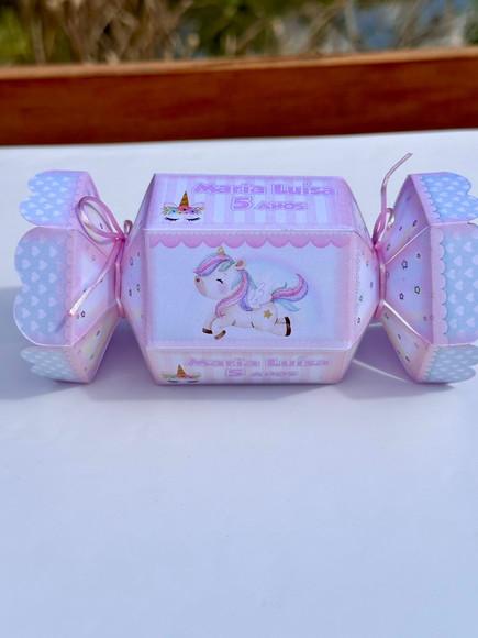 Caixa Bala Unicornio